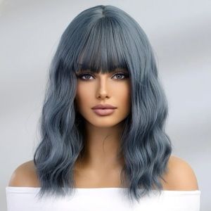 NEVER Worn! Beautiful Blue Wig!